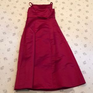 Eden Bridal red formal dress. Size girls 16